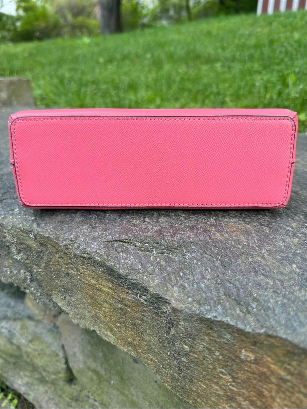 kate spade Pink Saffiano Dome Crossbody - Picture 3 of 16